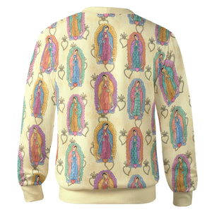 Pattern of Virgin of Guadalupe Cardigan