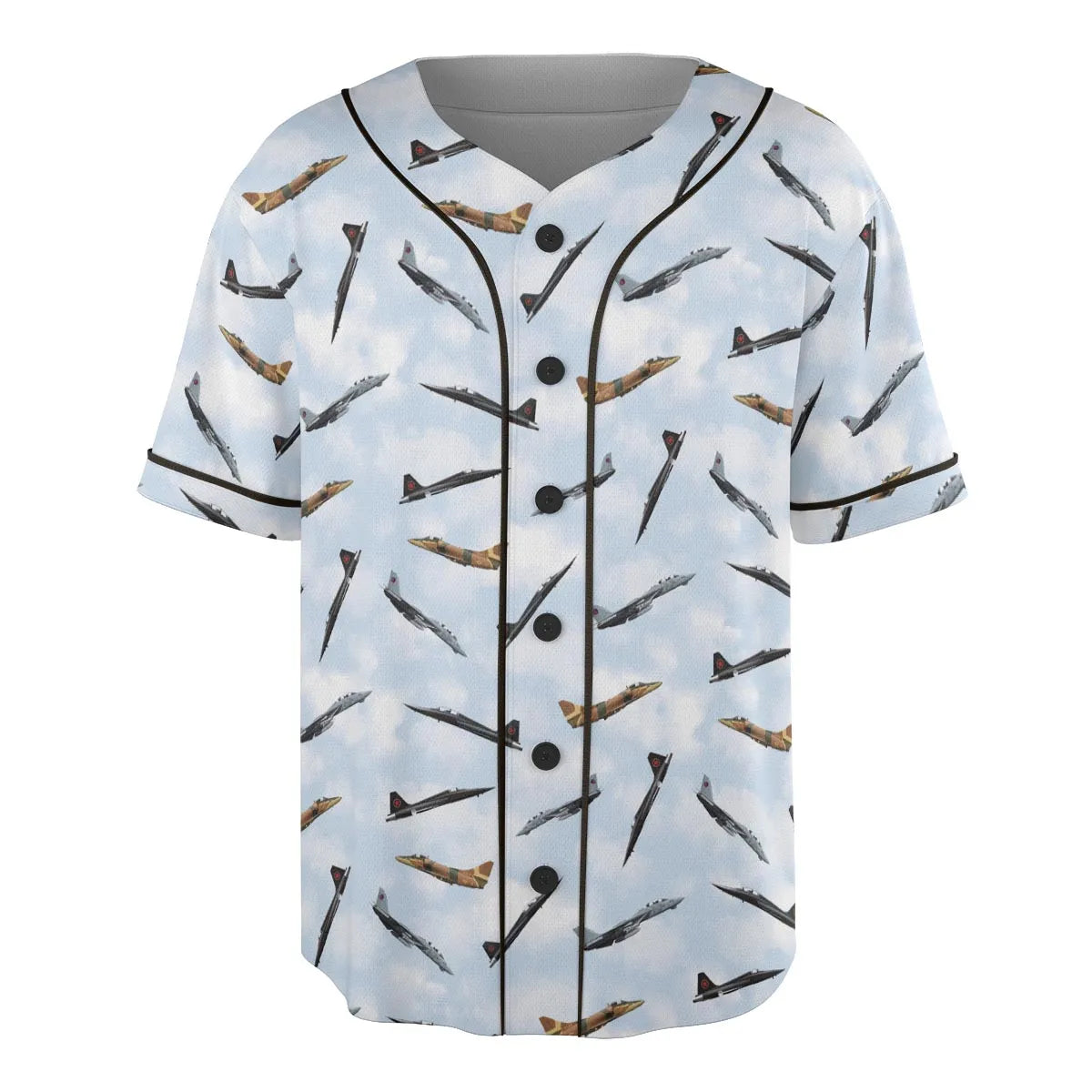 Top Gun Aircraft Unisex Baseball Jersey