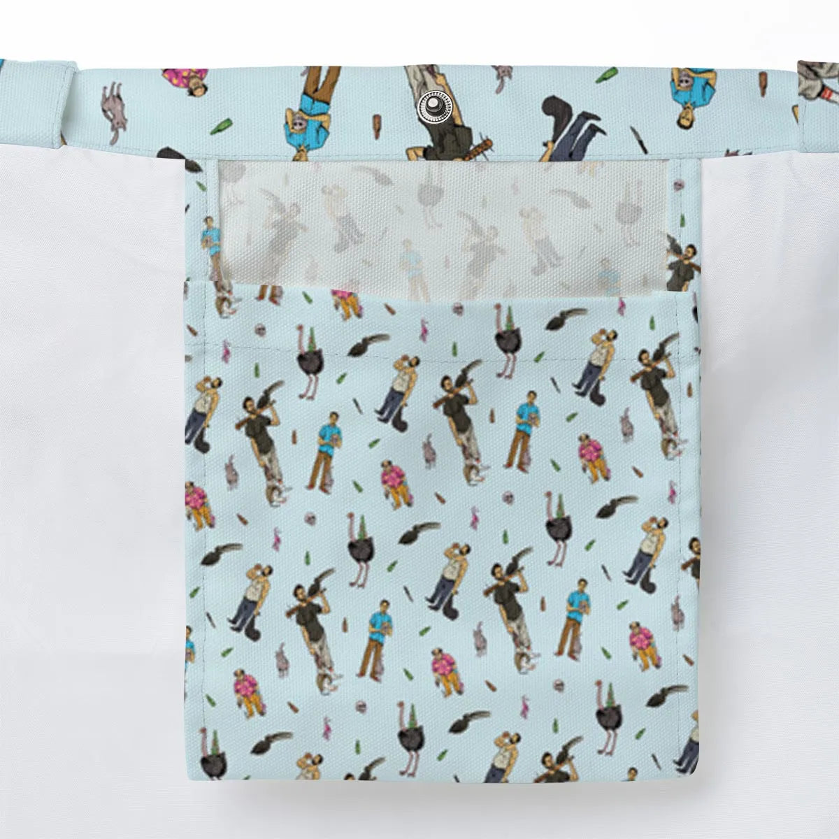 Count Duckula Characters Large Tote Bag