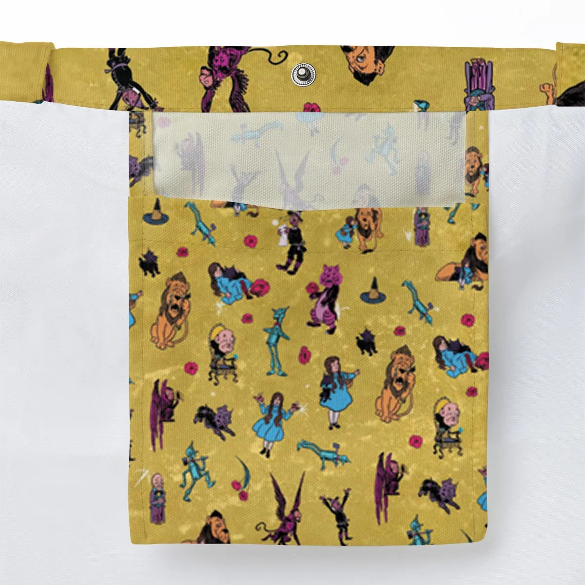 Friends in Emerald City Wizard of Oz Large Tote Bag