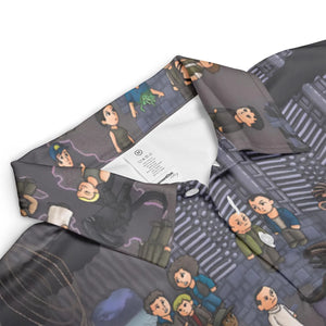 Out of Space Alien AOP Men/Women Polo Shirt