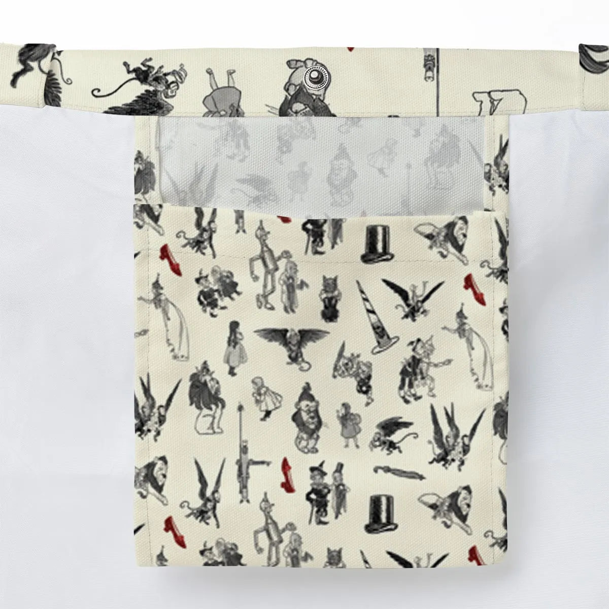 Wizard of Oz Vintage Adapt Large Tote Bag