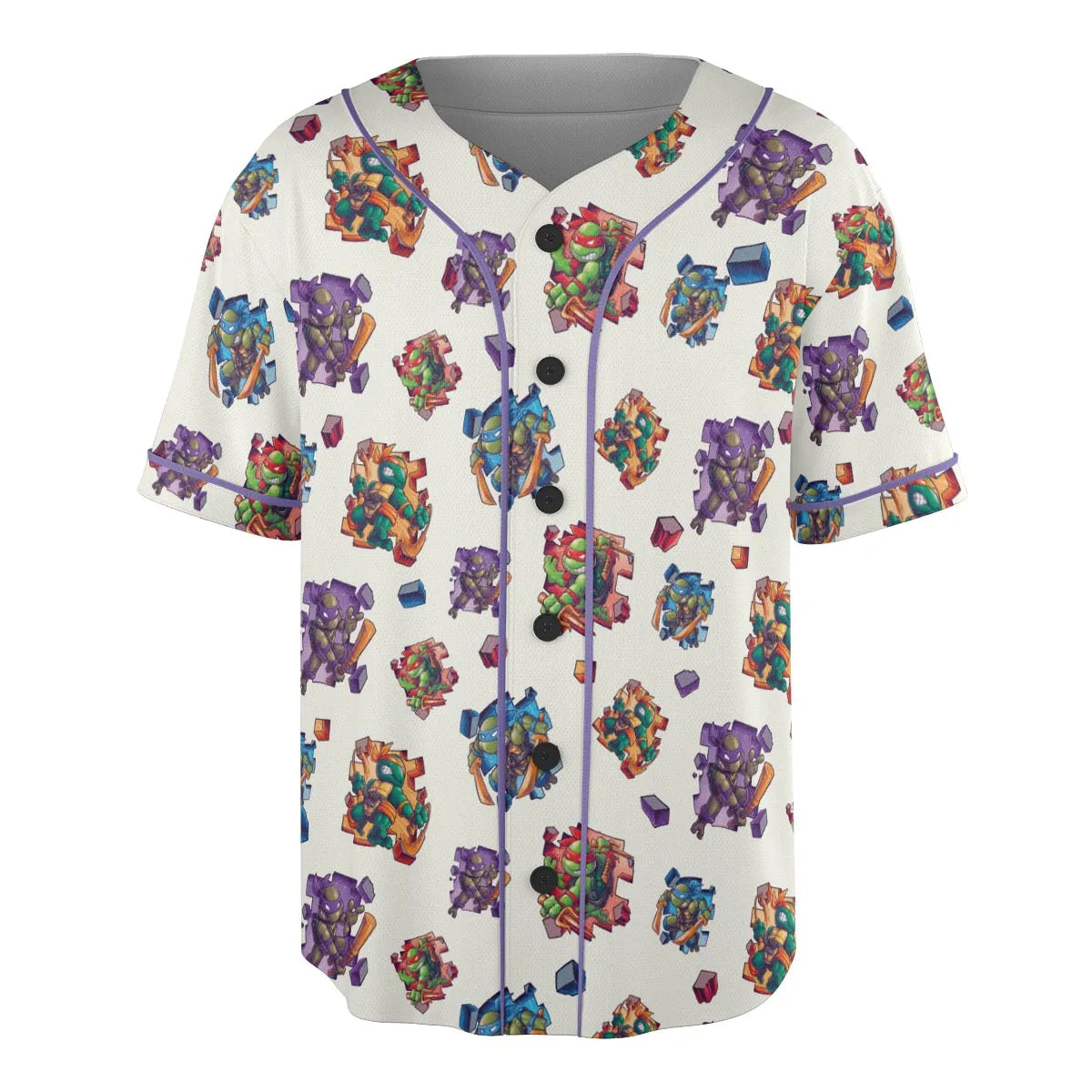 TMNT Break The Wall Unisex Baseball Jersey