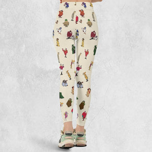 Wacky Races Characters Legging