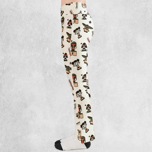 Retro Galaxy Star Wars Flare Leggings