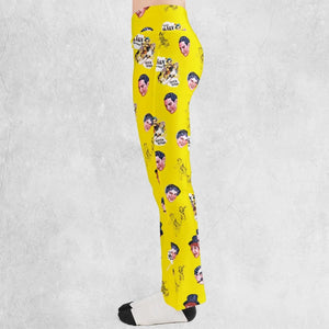 The Duck Soup The Marx Brothers Flare Leggings