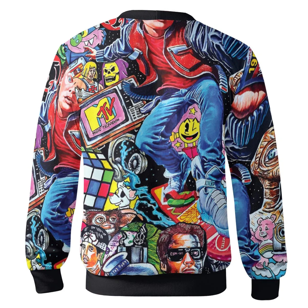 Back To The 80s Pop Culture 80s Movies Characters Cardigan