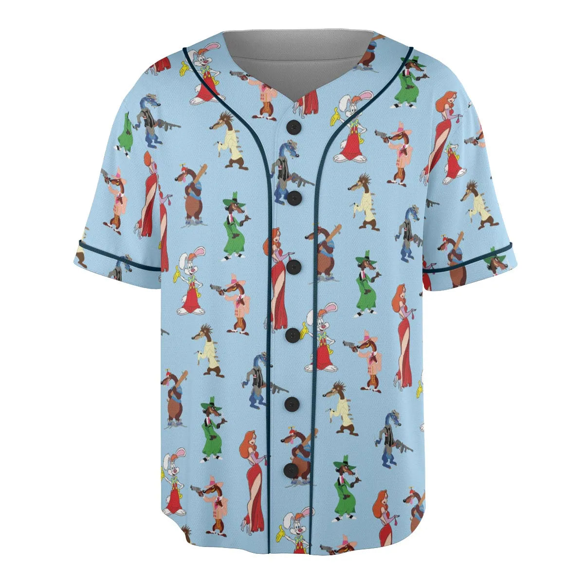 Roger Rabbit Jessica Rabbit The Weasels Who Framed Roger Rabbit Unisex Baseball Jersey