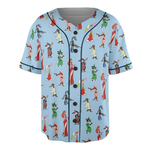 Roger Rabbit Jessica Rabbit The Weasels Who Framed Roger Rabbit Unisex Baseball Jersey