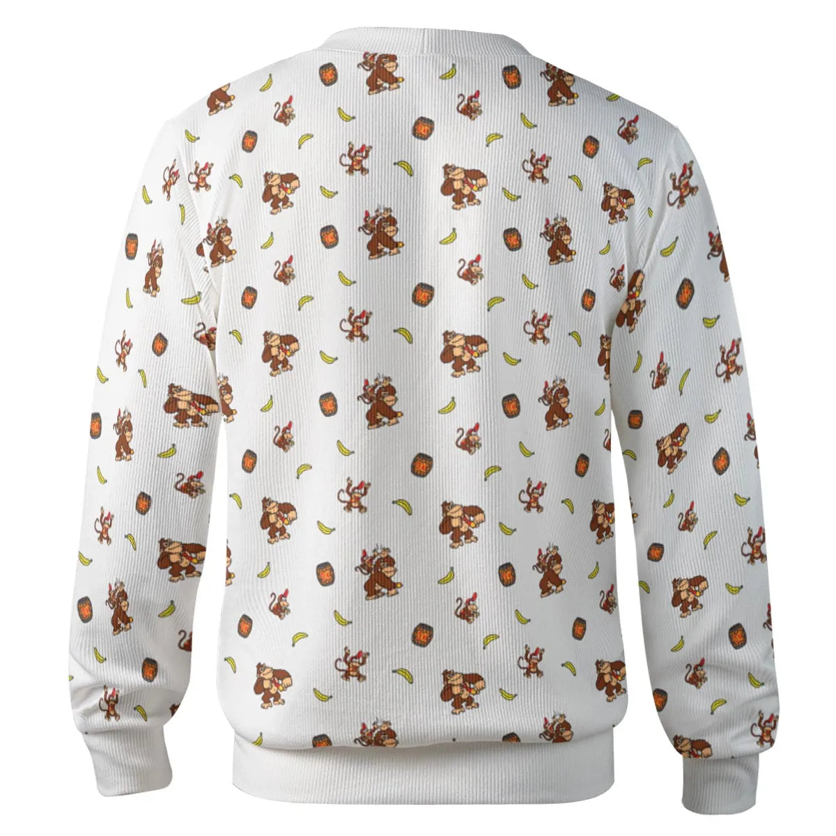 Nintendo Donkey Kong Characters Pattern Cardigan