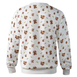 Nintendo Donkey Kong Characters Pattern Cardigan