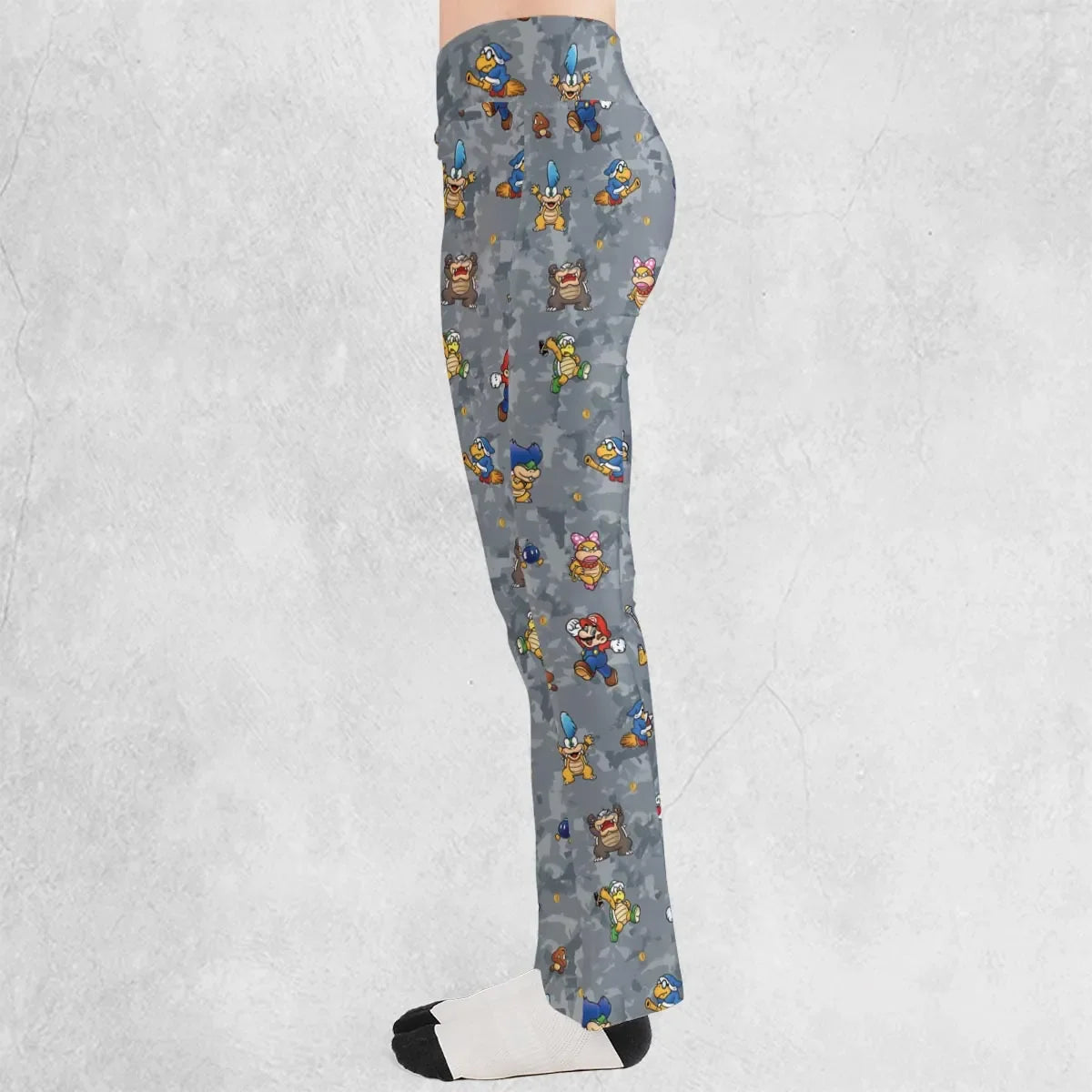 Super Mario Nintendo Video Game Flare Leggings