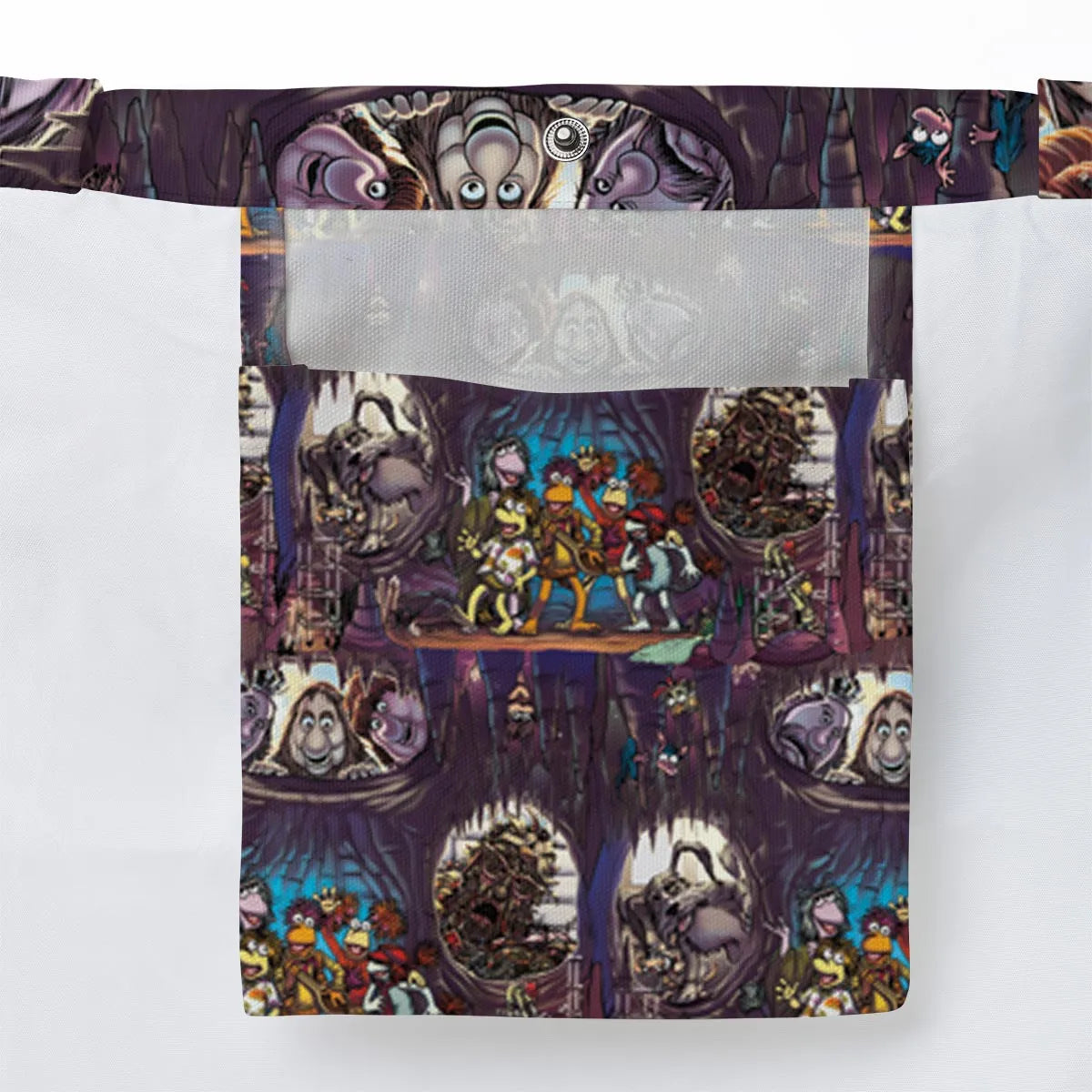 It's All Connected Fraggle Rock Large Tote Bag