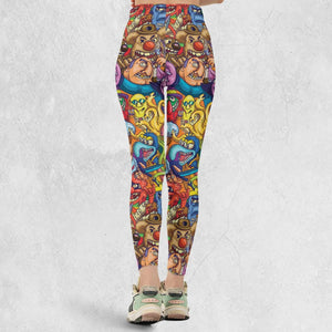 Monster Muppets The Muppets Characters Legging