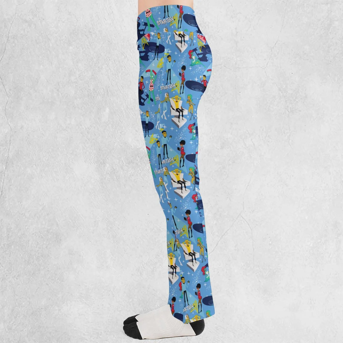 Cruisin' The Galaxy Star Trek Flare Leggings