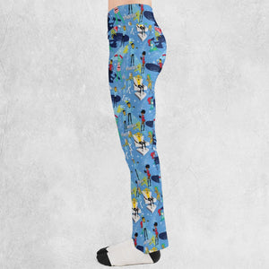 Cruisin' The Galaxy Star Trek Flare Leggings