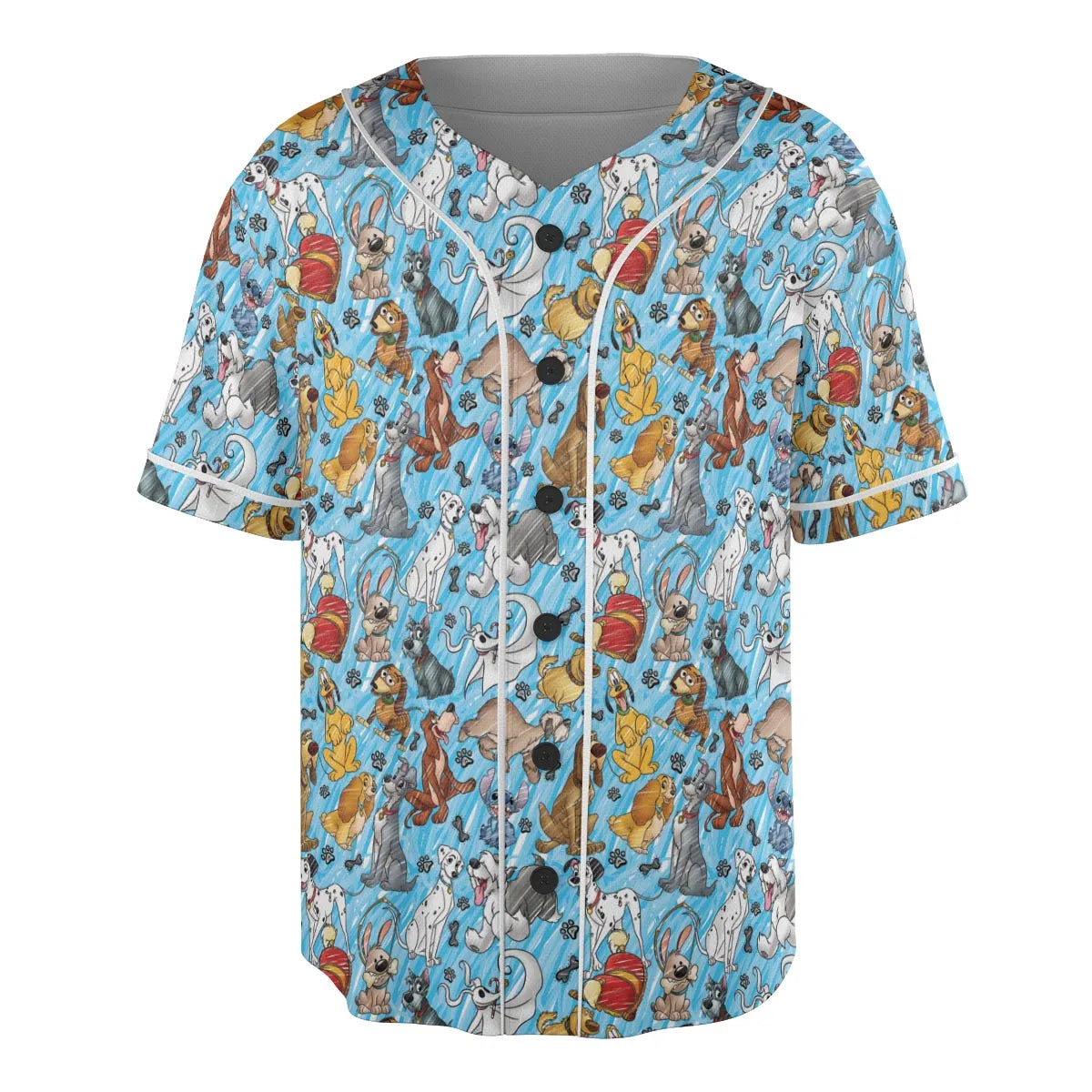 Animation Dogs Unisex Baseball Jersey
