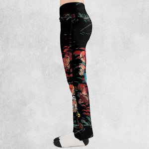 The Chaotic World The Venture Bros Flare Leggings