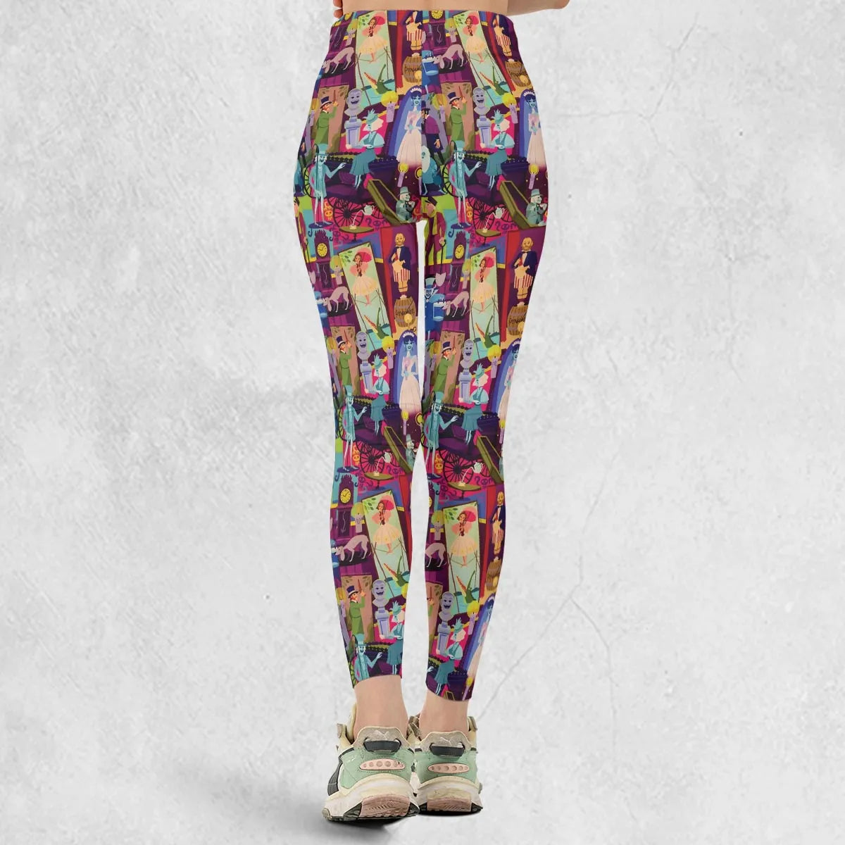 Retro Mansion Collage Legging