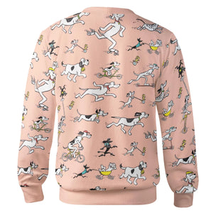 Vintage Go, Dog, Go Cardigan