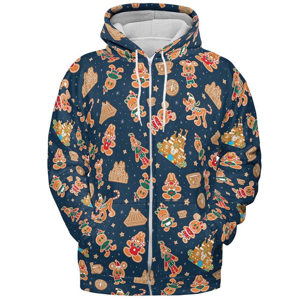 All-over Print Hoodie - SHR2ELJU -  - 3