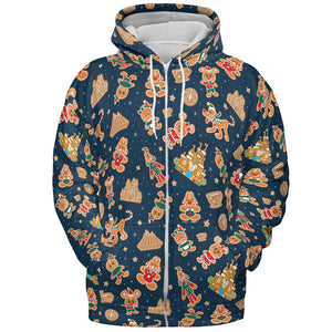 All-over Print Hoodie - SHR2ELJU -  - 3