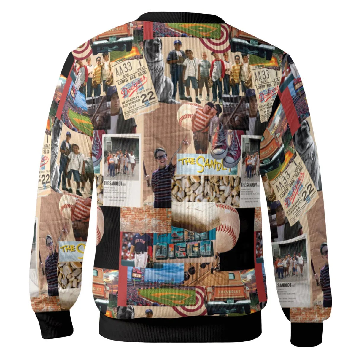 Memorable Baseball Movie Scenes Collage The Sandlot Cardigan