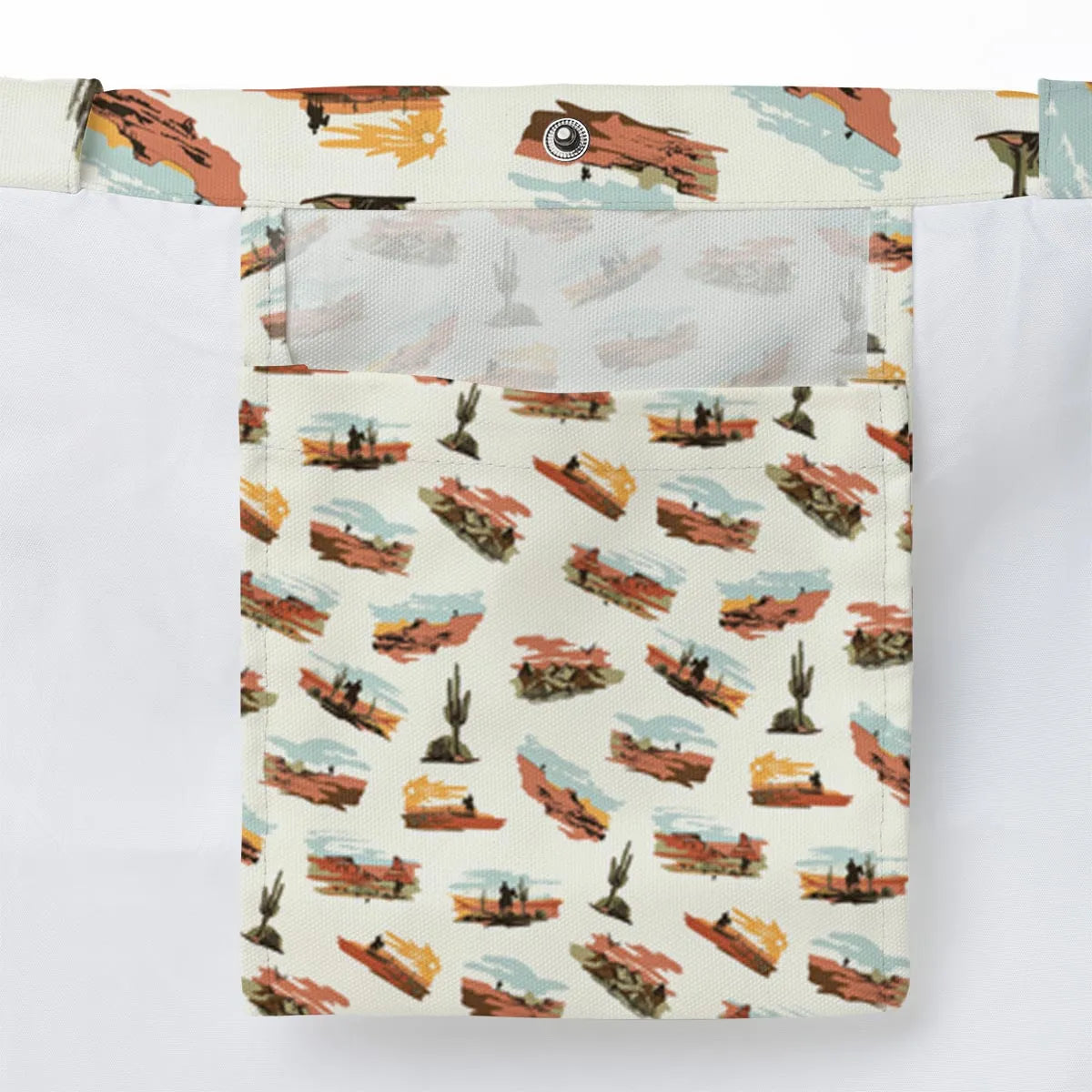 Wild West John Wayne Large Tote Bag
