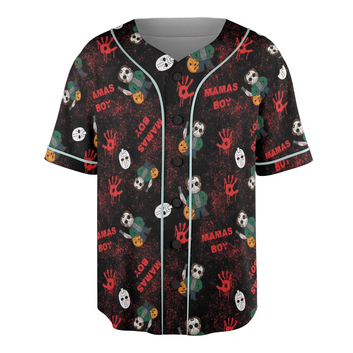 Mamas Boy Friday the 13th Unisex Baseball Jersey