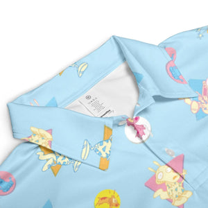 Rocko and Spunky Pattern Rocko's Modern Life AOP Men/Women Polo Shirt