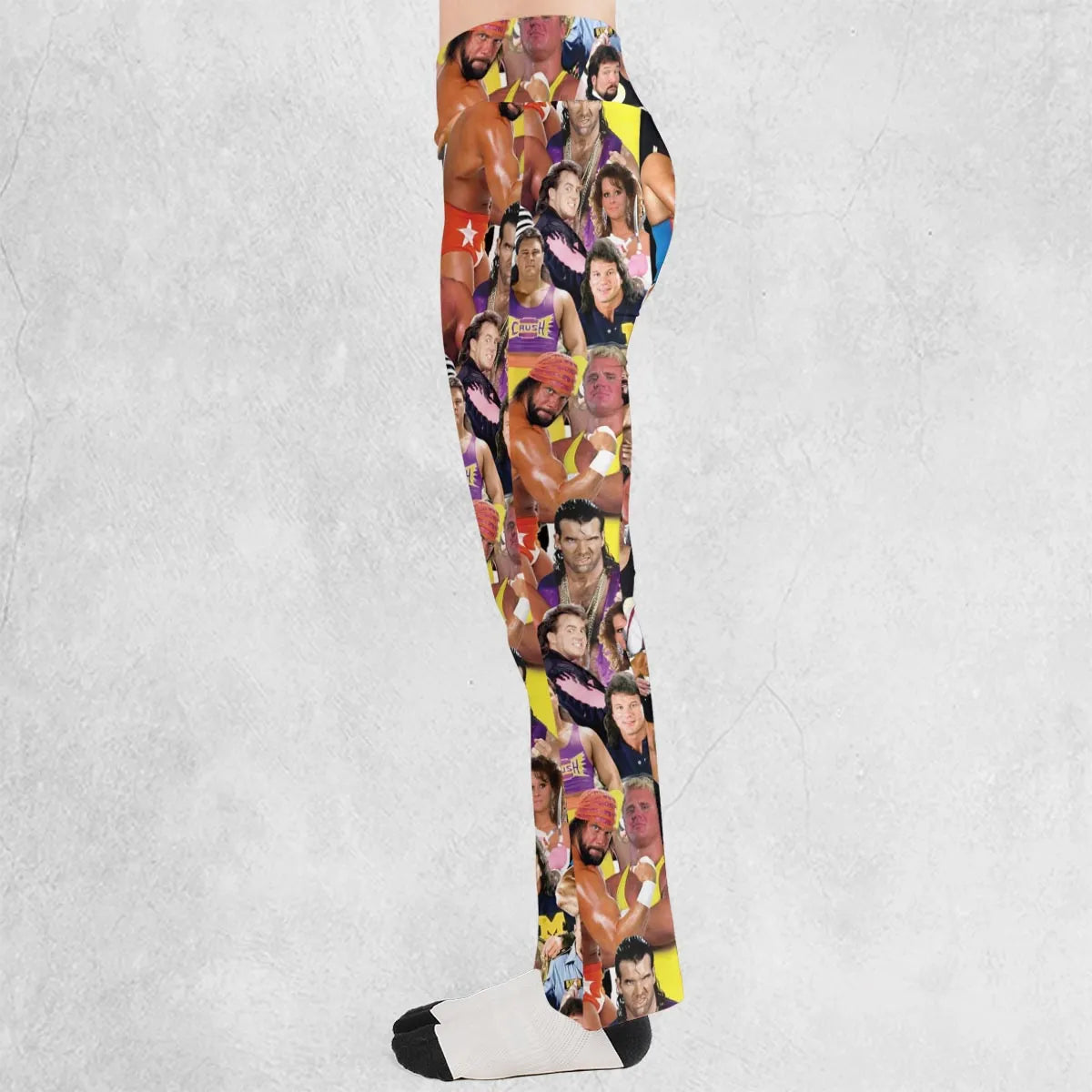 Early 90s Great Era Of WWF Flare Leggings
