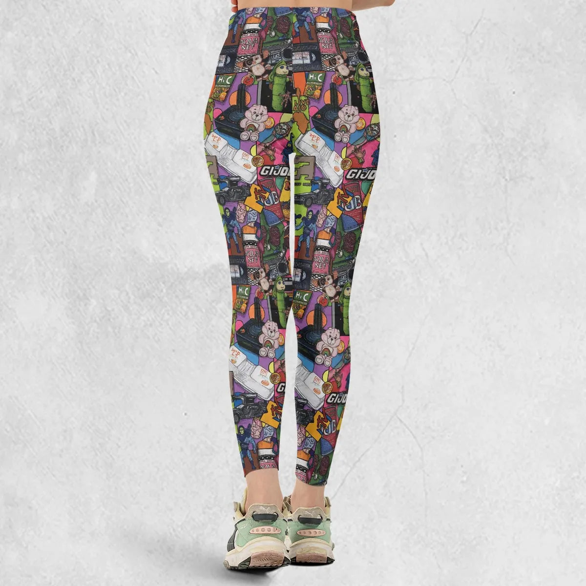The 1980's. The Decade Of Greed Legging