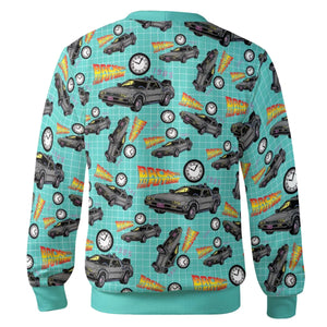 Nostalgia Mode Back To The Future Cardigan