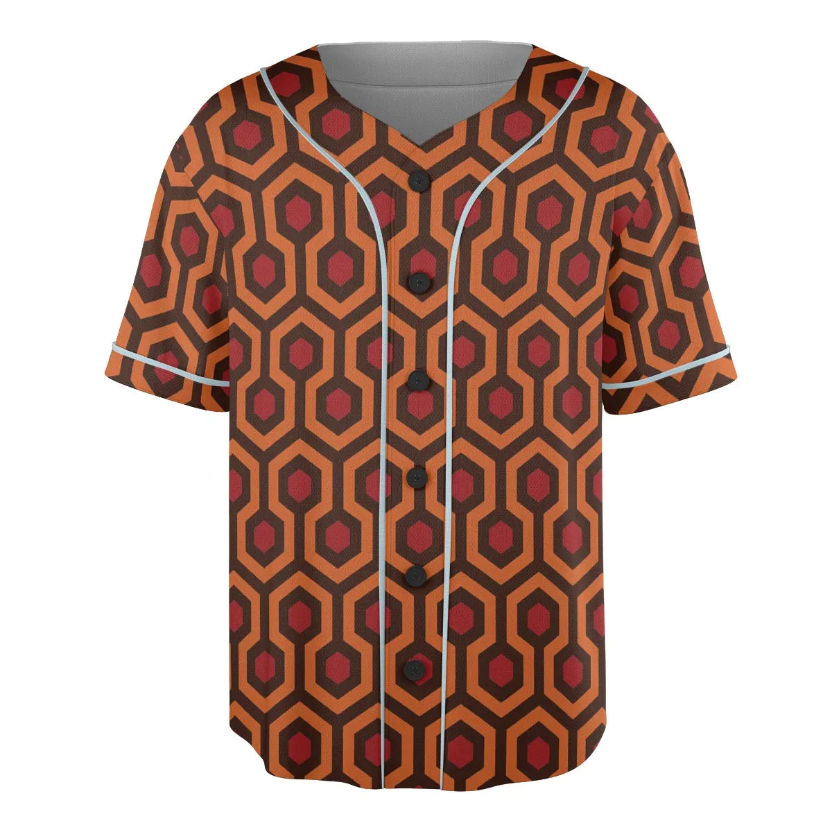 The Overlook Pattern The Shining Unisex Baseball Jersey