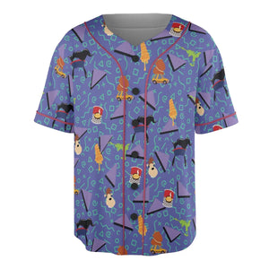 90's Styled Goofy Movie Unisex Baseball Jersey