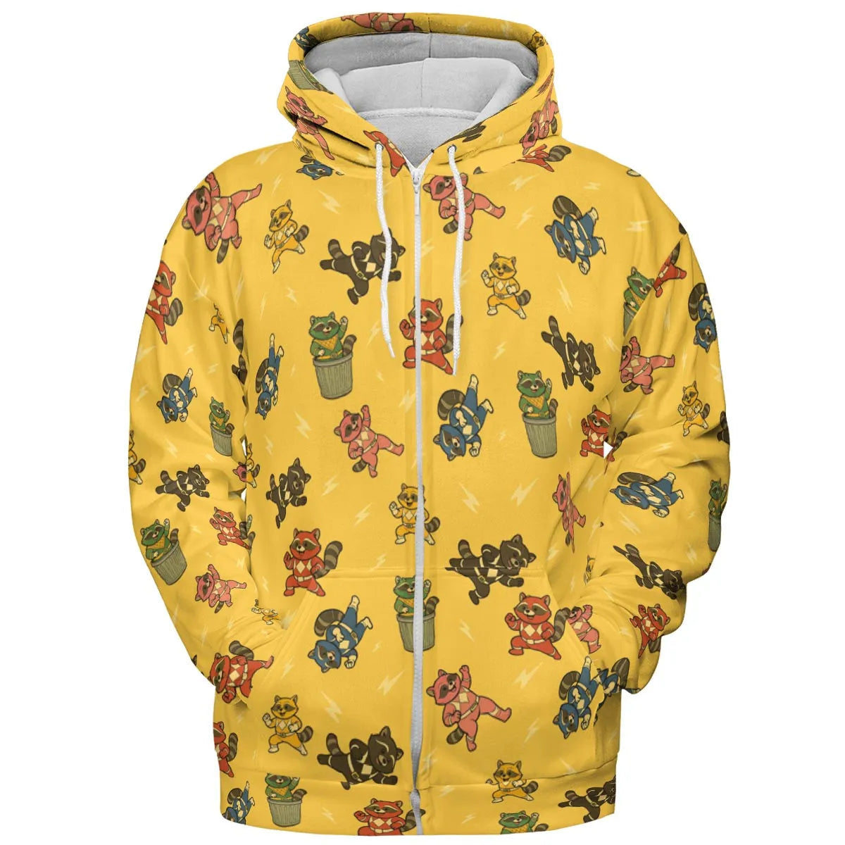 Morphin Time Trash Panda All-over Print Hoodie