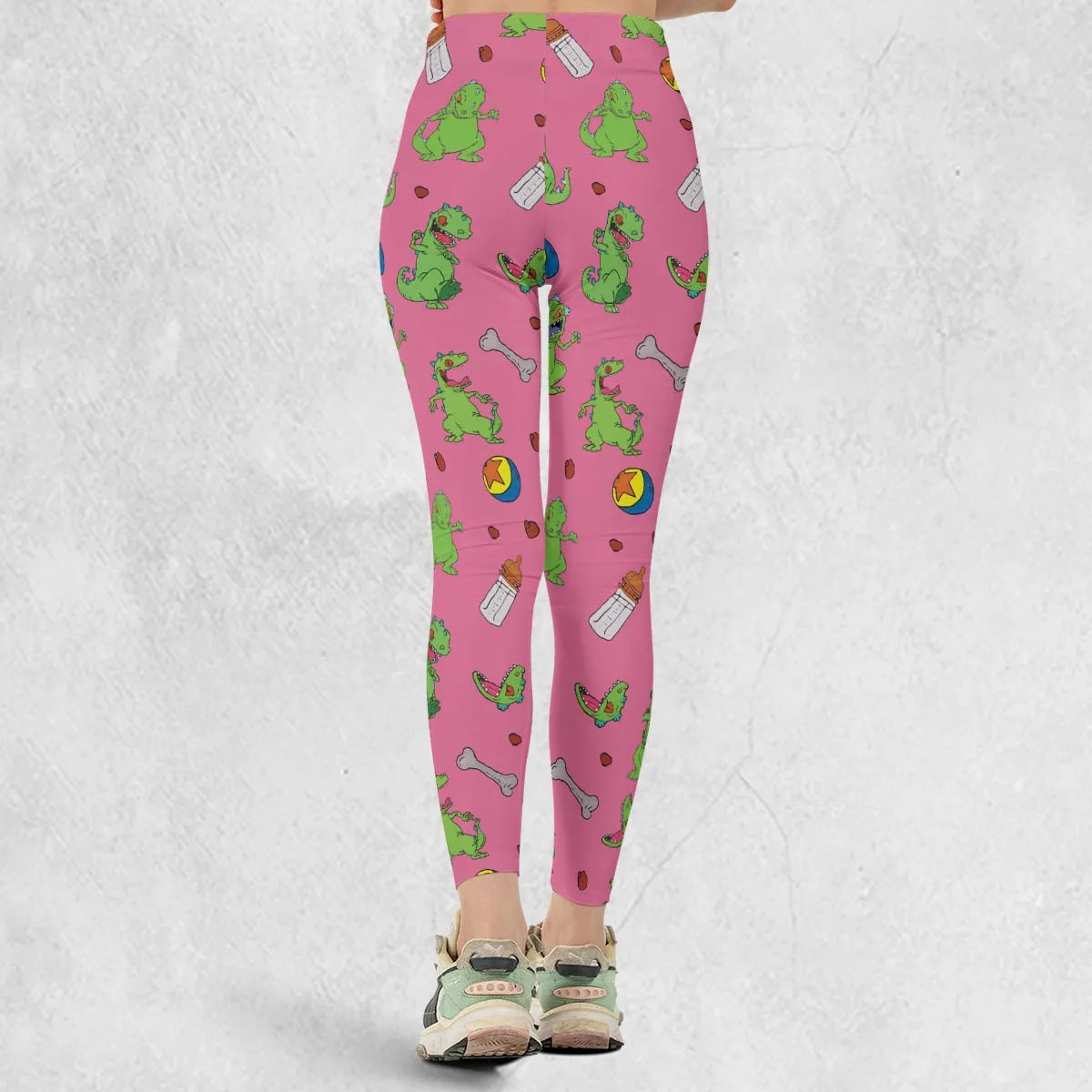 Rugrats Reptar Pattern Legging