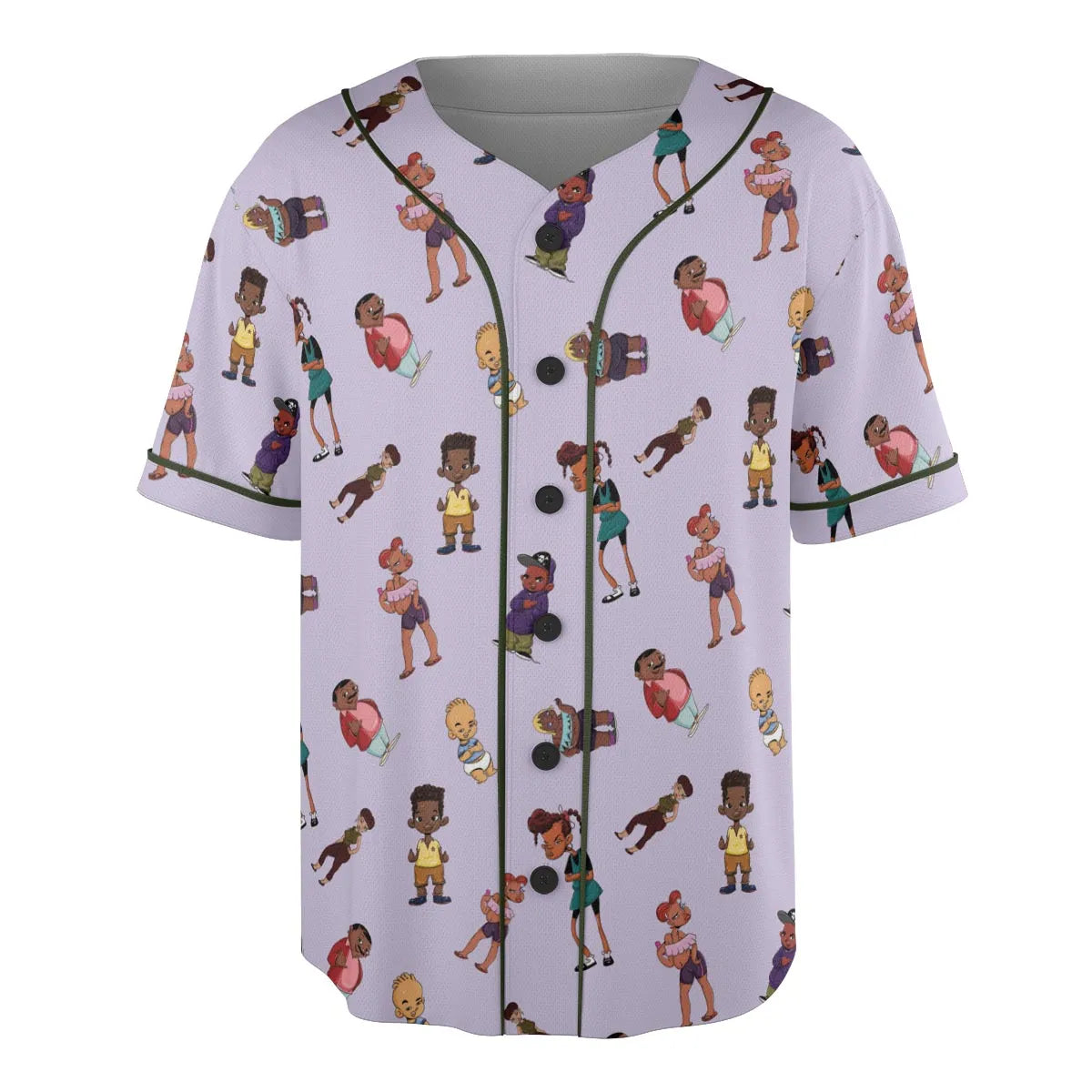 Bebe's Kids Characters Unisex Baseball Jersey