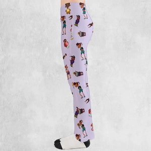 Bebe's Kids Characters Flare Leggings