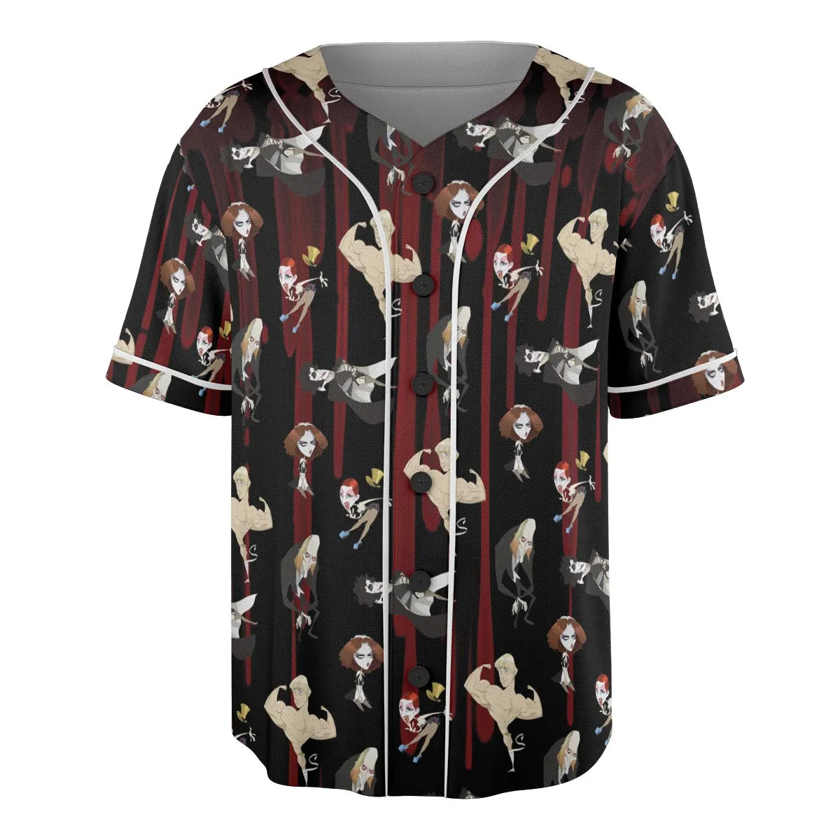 The Rocky Horror Picture Show Characters Unisex Baseball Jersey
