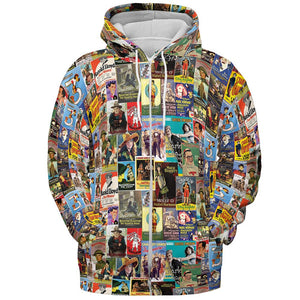 All-over Print Hoodie - Q67WKZTX -  - 3