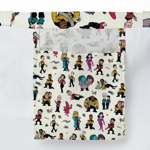 Star Trek TNG Tribute Large Tote Bag