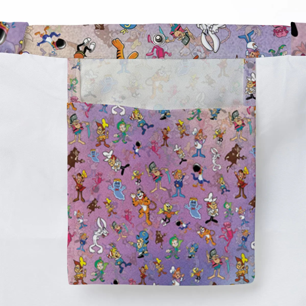 80s 90s Commercial Cereal Mascots Large Tote Bag