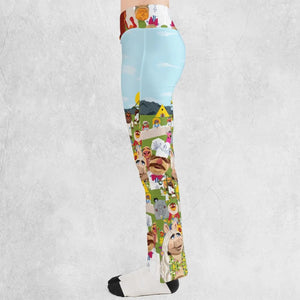 MupSommar Midsommar and The Muppet Show Flare Leggings