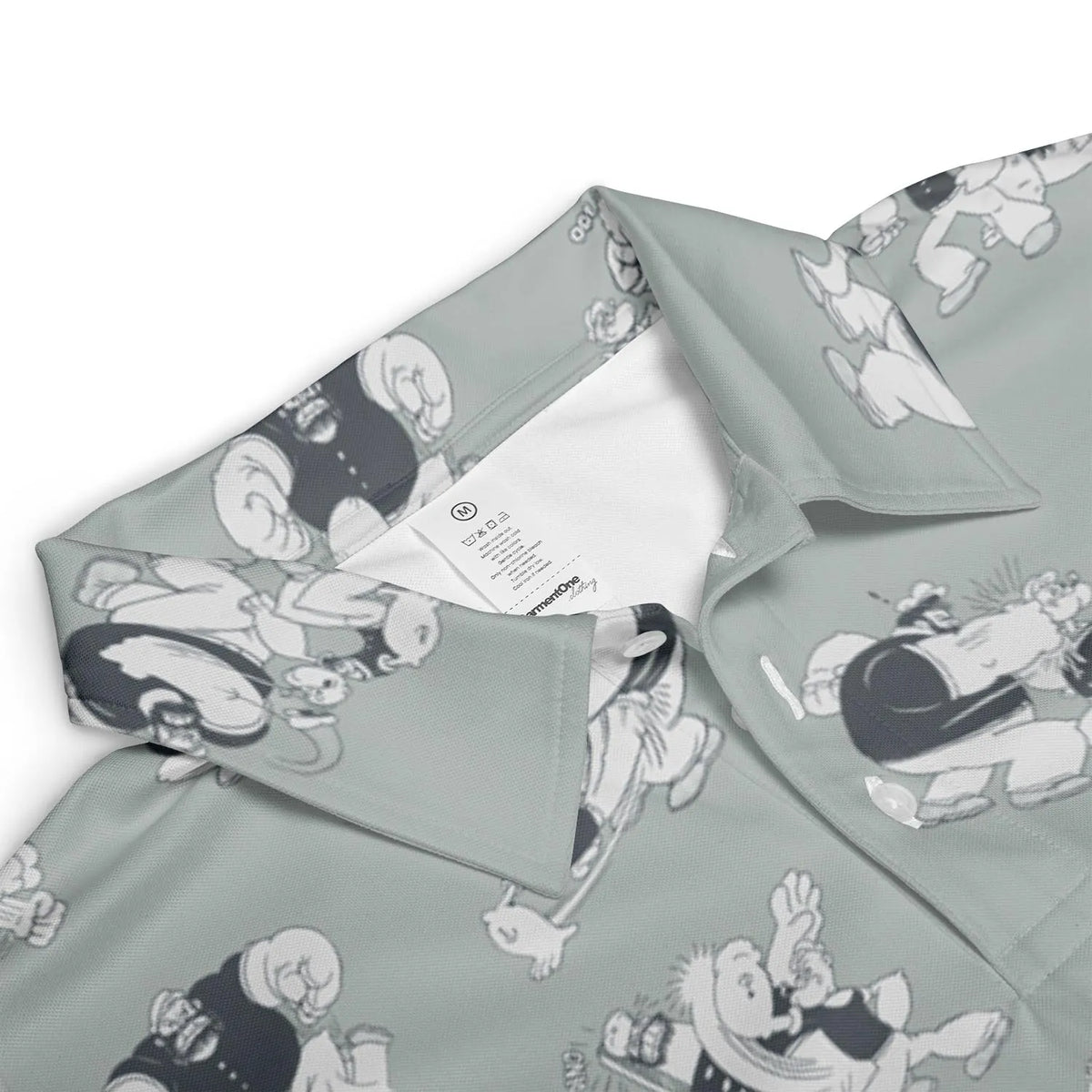 60s Sailors Battle Pattern AOP Men/Women Polo Shirt