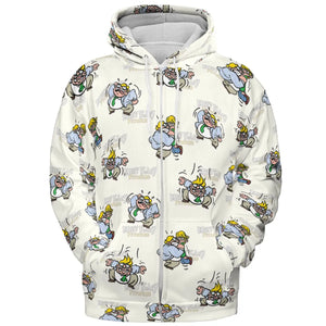 Matt Foley Fitness Exercises SNL All-over Print Hoodie