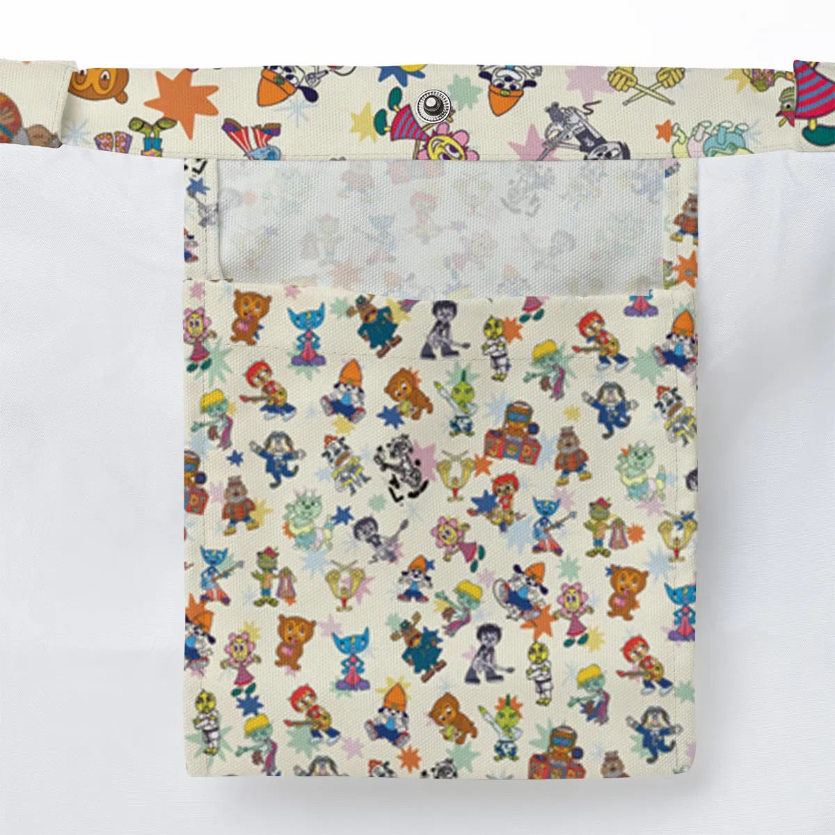 Parappa the Rapper Characters Large Tote Bag