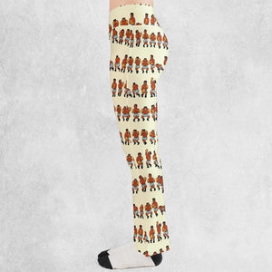 Mike Tyson's Punch-Out!! Flare Leggings