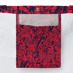 Gundam Camo Magenta Gundam Large Tote Bag