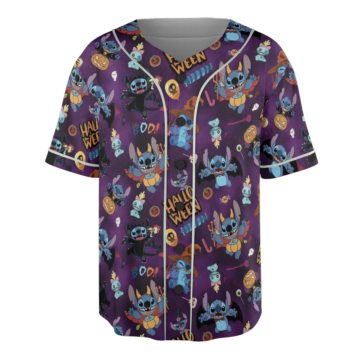 Spooky Stitch Unisex Baseball Jersey